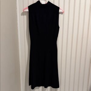 Club Monaco Black Midi Dress